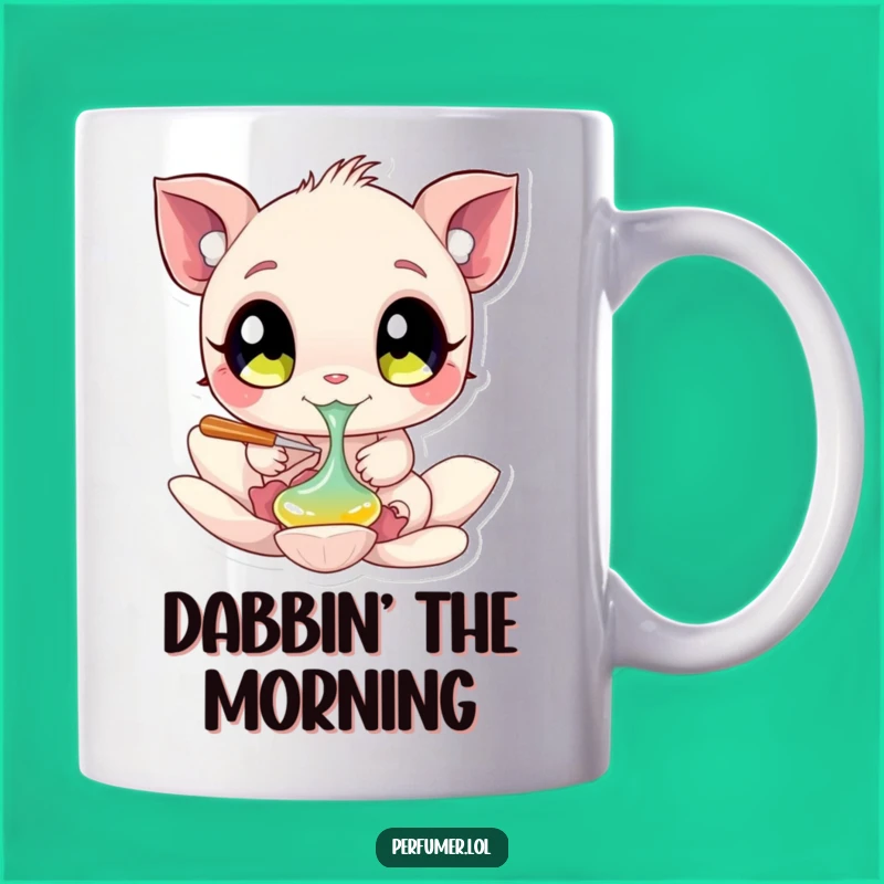 Funny Big-Eyed Creature Petal Mug: A Gift for Gentle Souls