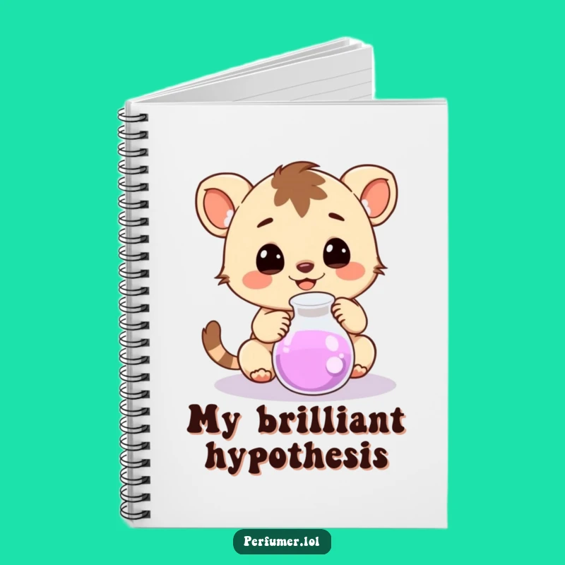 Funny Happy Creature Notebook: Journal Your Scientific Thoughts