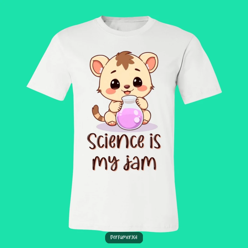 Funny Happy Creature T-Shirt: Casual Science for Daily Wear